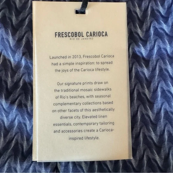 NWT FRESCOBOL CARIOCA Tailored Swim Shorts Micro Lencois With Branded Travel Bag - Picture 16 of 16